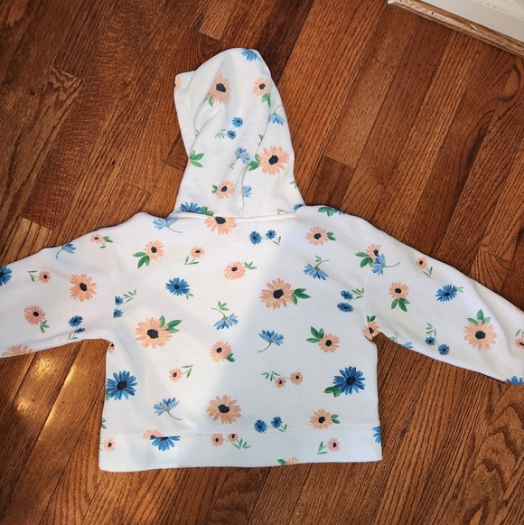 Old Navy girls Flower Hoodie - Picture 2 of 3